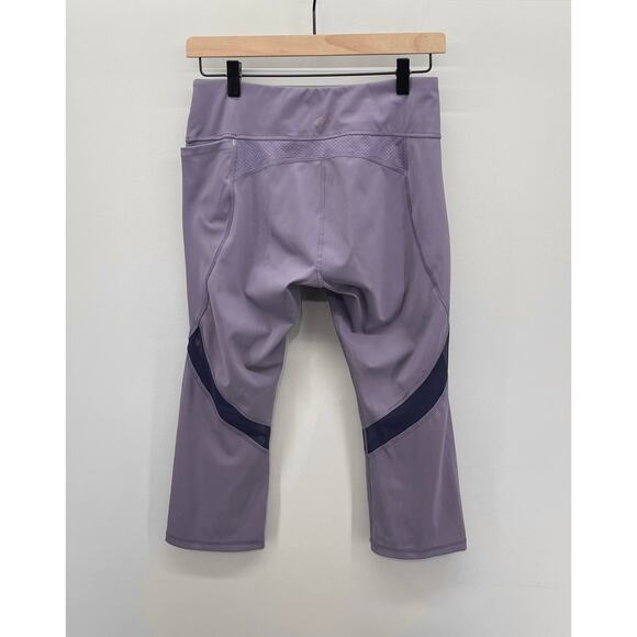 Calia Purple Energize Mid Rise Crop Leggings - Picture 2 of 2